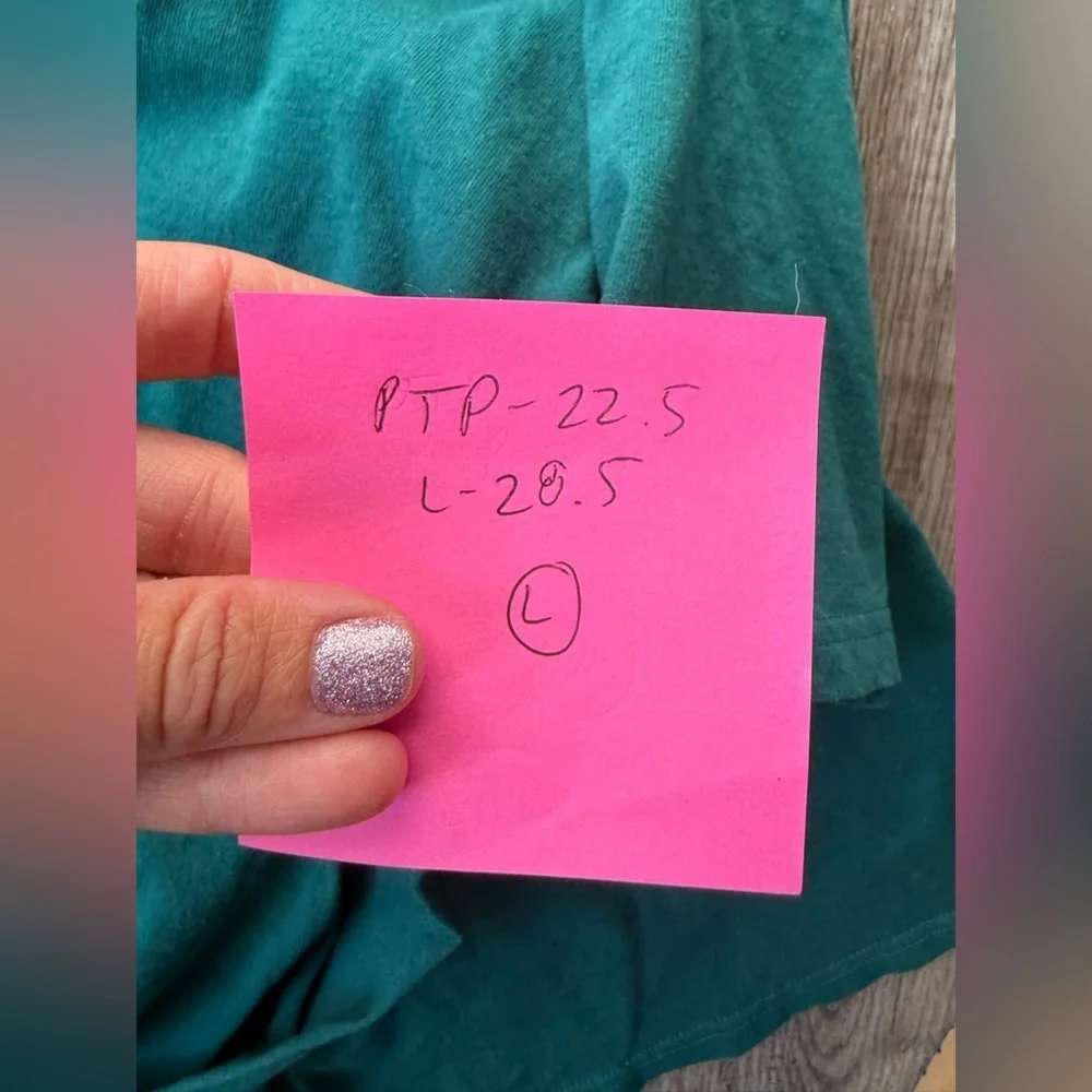 NFL Philadelphia Eagles Birds T-shirt Green Black VTG 07 Size L - Picture 6 of 6